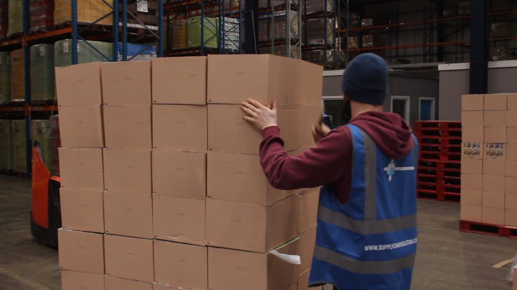 Lidl & Aldi UK pallet consolidation￼